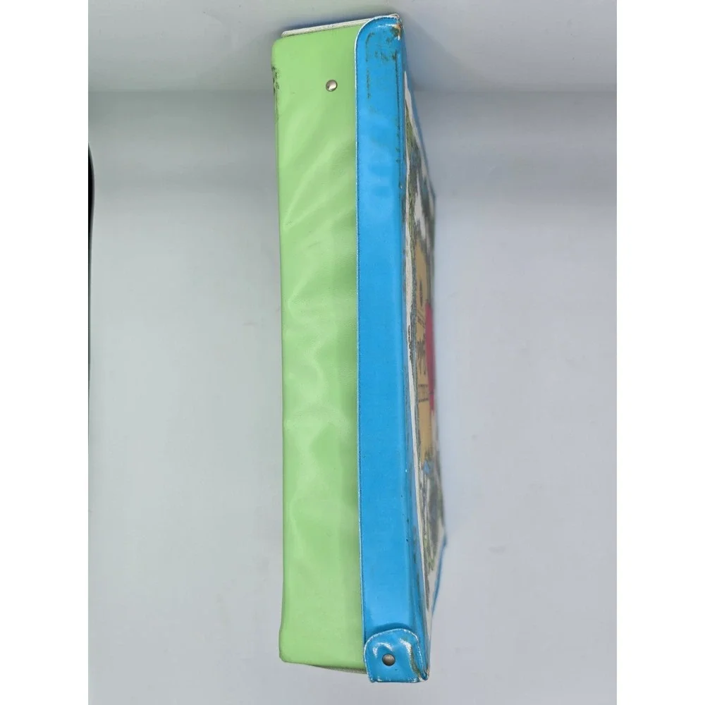 Vintage The World of‎ Barbie Doll Case #1002 1968 MATTEL Blue & Green Doll